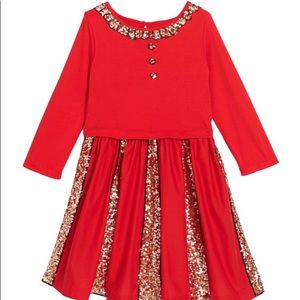 Mini Boden sequin skater dress